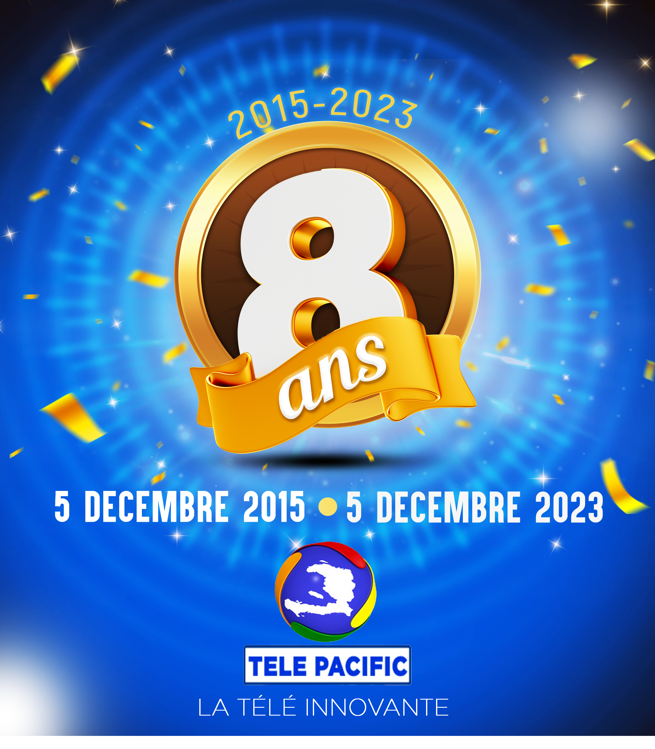 Huit bougies pour Télé Pacific !